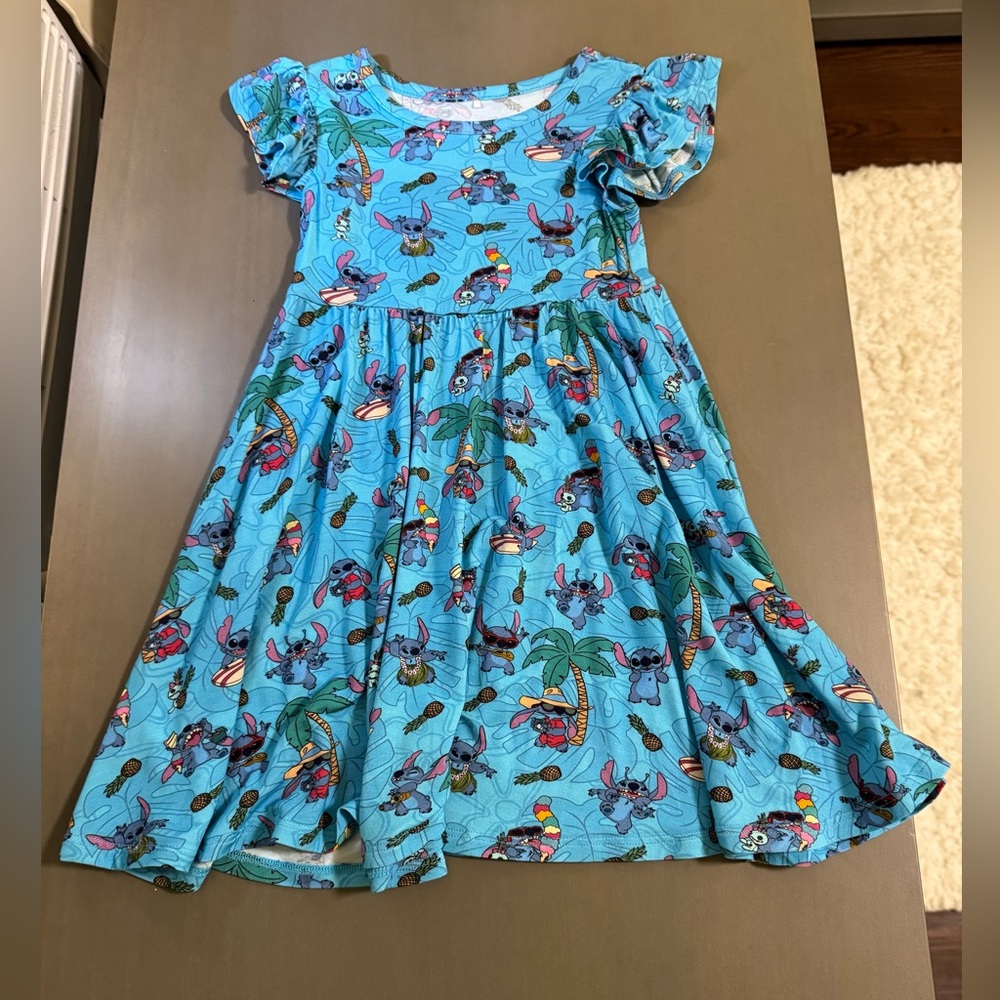 Posh Peanut NWOT Aloha Stitch 2T Dress